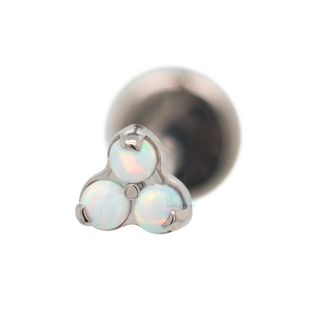 Opals in Trinity (Menage a Trois) on Flatback - Image 4