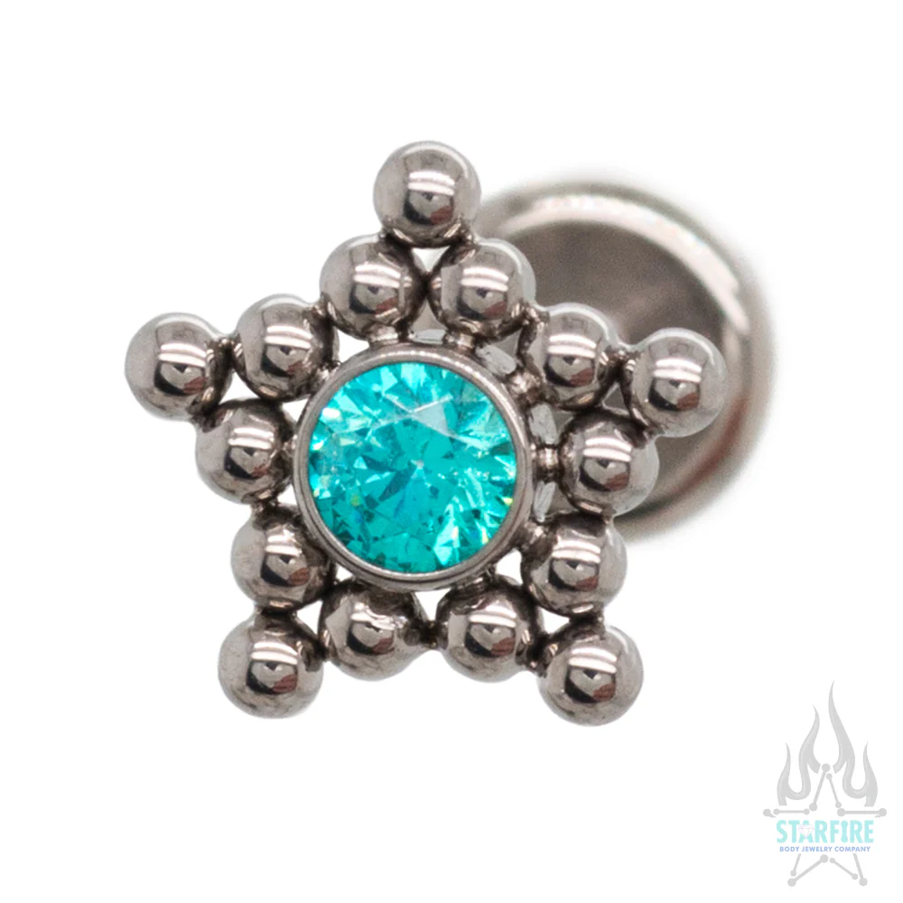 11HT-15 'Haute Couture' Faceted Gem Bezel on Flatback - Image 7