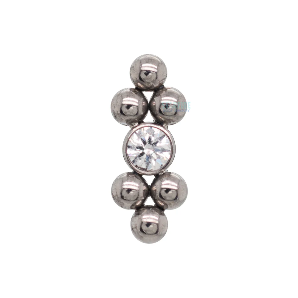 11HT-6A 'Haute Couture' 1.5mm Faceted Gem Bezel on Flatback - Image 4