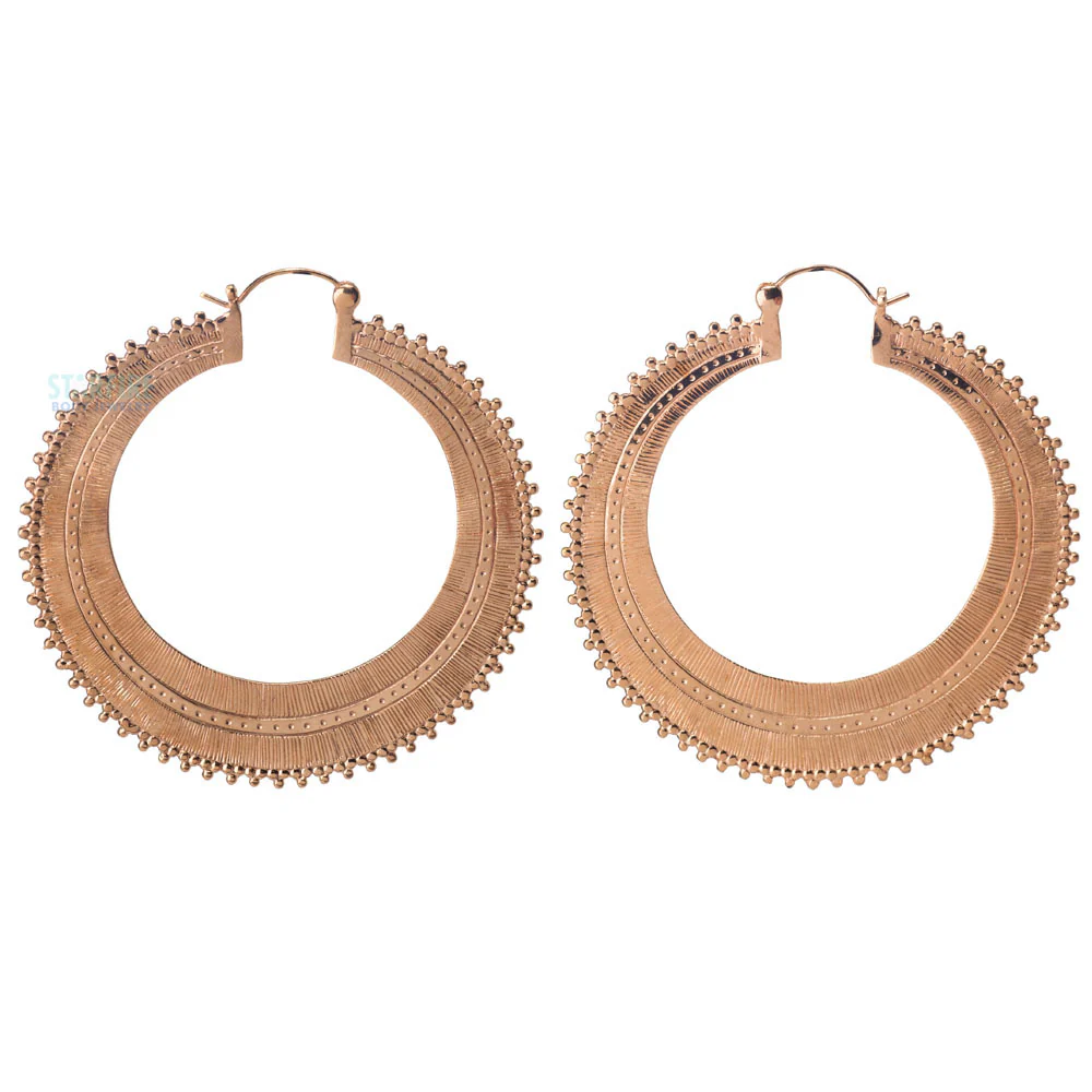 Afghan Hoop Earrings - Image 6