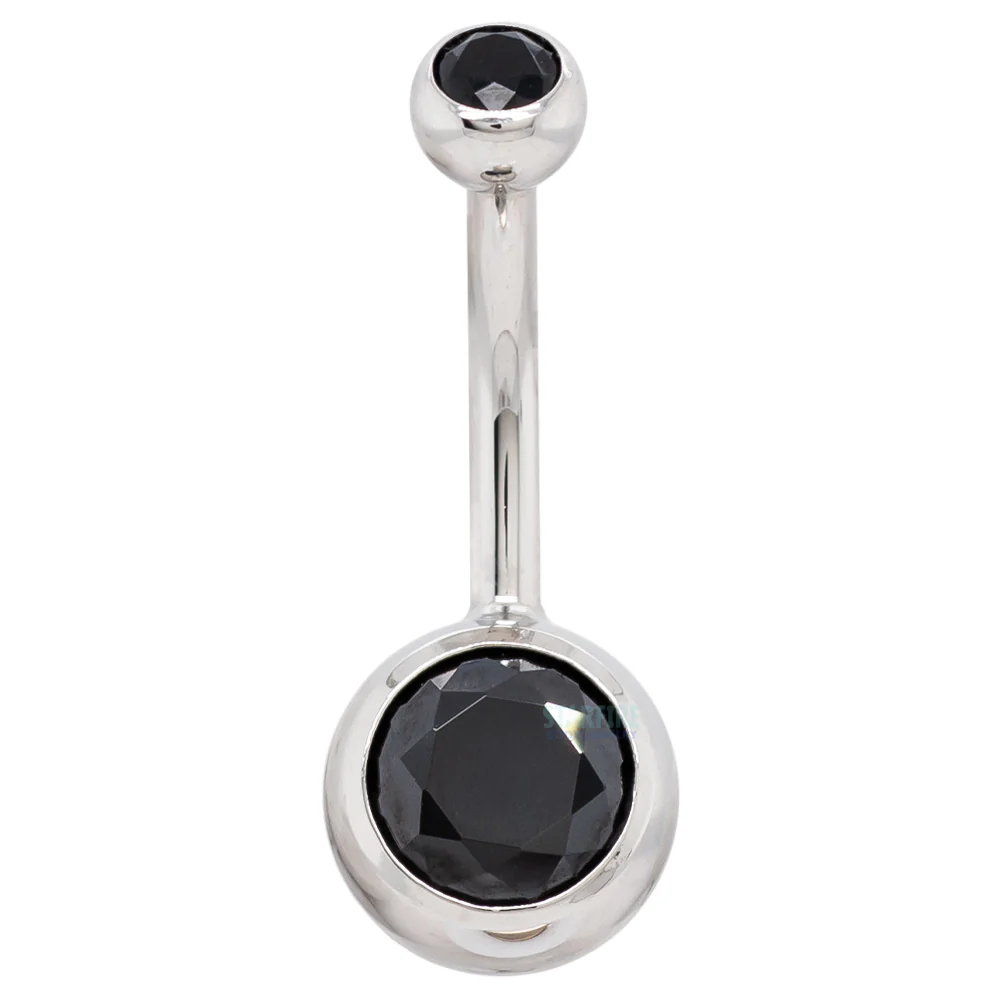 Ball-Set Brilliant-Cut Navel Curve - Image 10