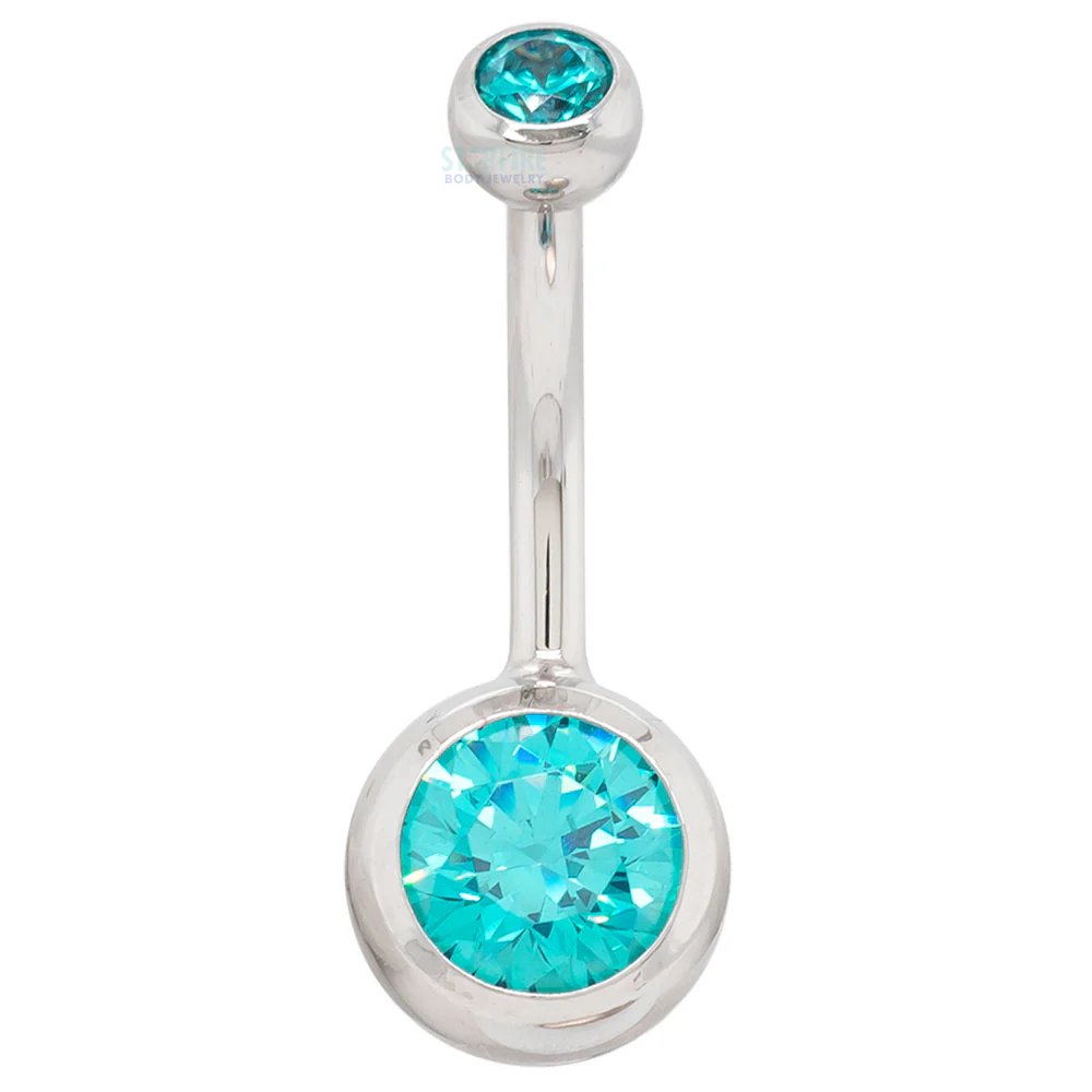 Ball-Set Brilliant-Cut Navel Curve - Image 13