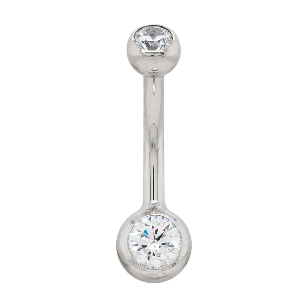 Ball-Set Brilliant-Cut Navel Curve - Image 6