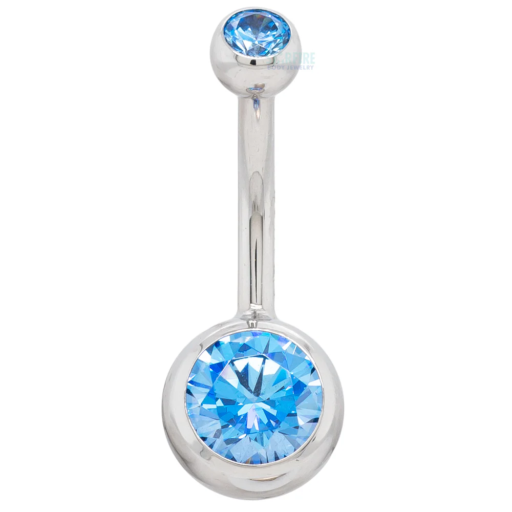 Ball-Set Brilliant-Cut Navel Curve - Image 7