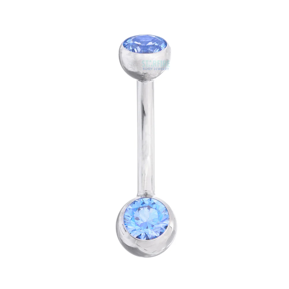 Ball-Set Brilliant-Cut Navel Curve - Image 8