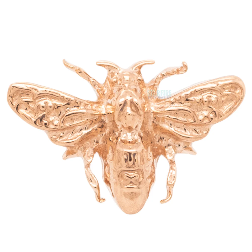 Bee Threaded End in Gold - Image 11