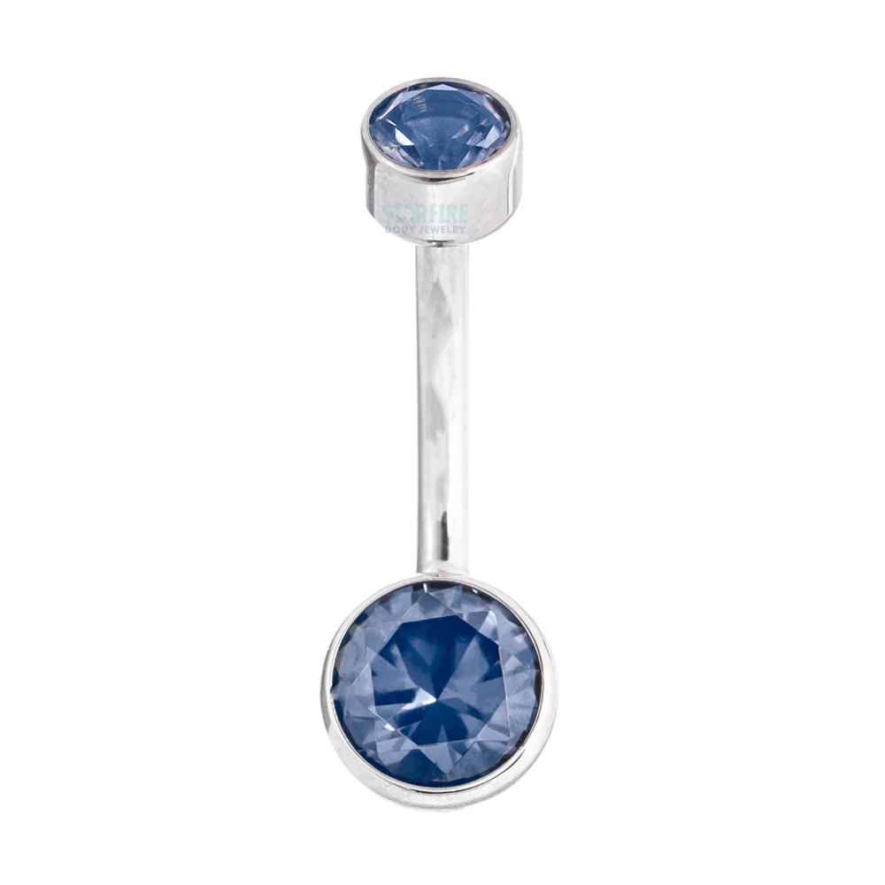 Bezel-set Brilliant-Cut Navel Curve - Image 31