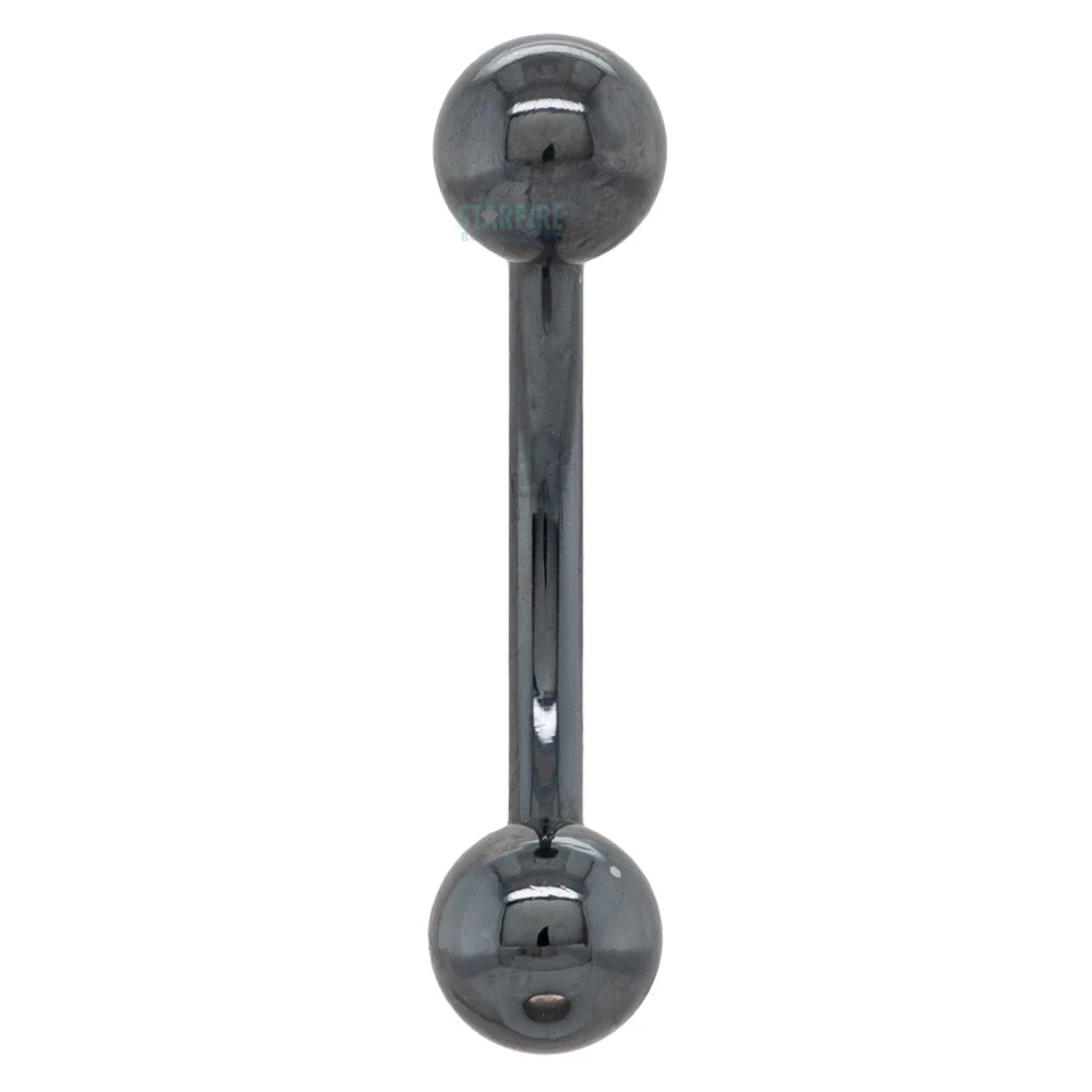 Black Niobium Curved Barbell - Image 2