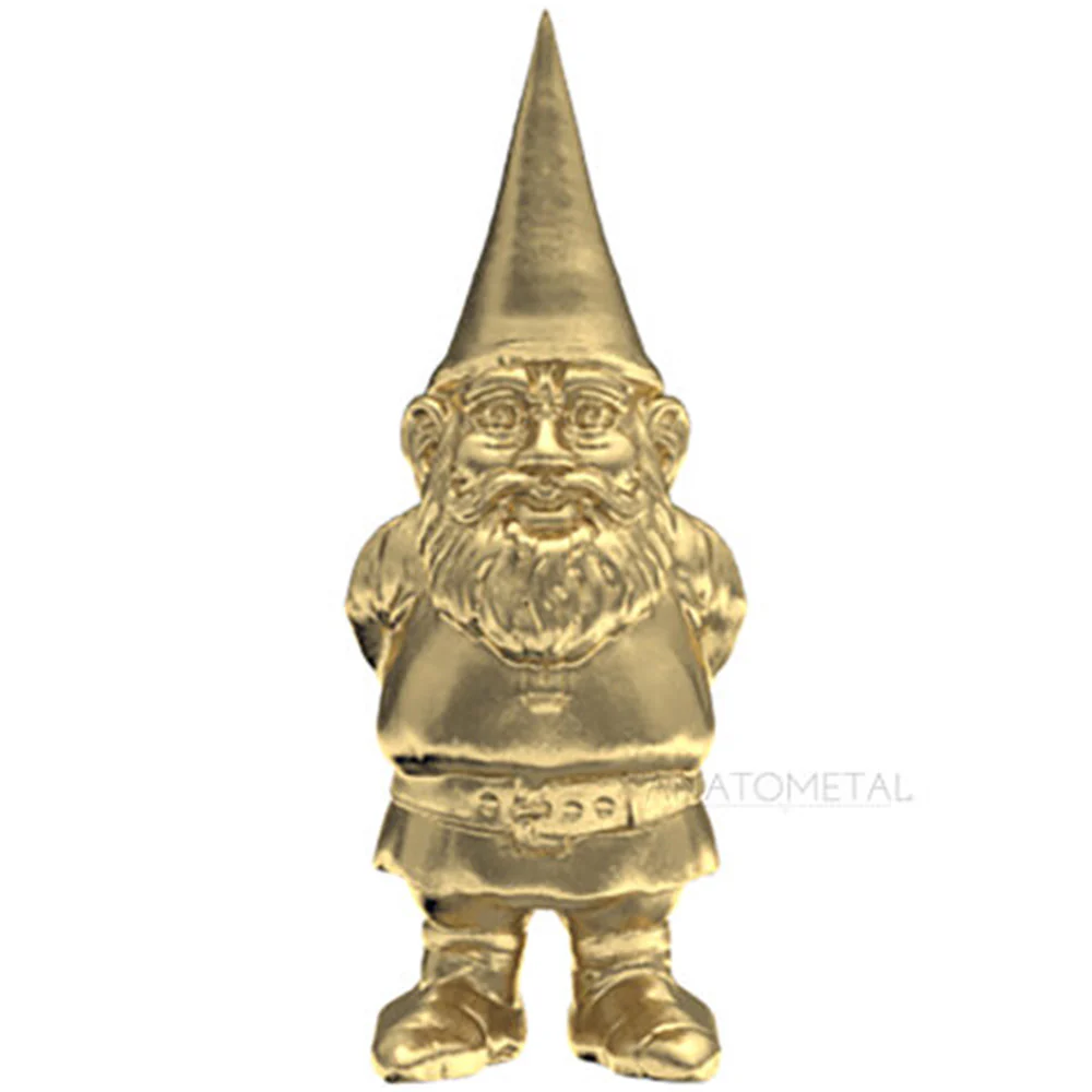 Gnome Threaded End in Gold - Image 2