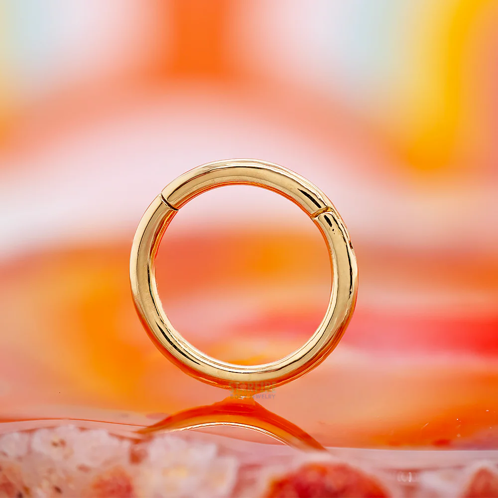 Hinge Ring / Clicker in Gold - Image 2