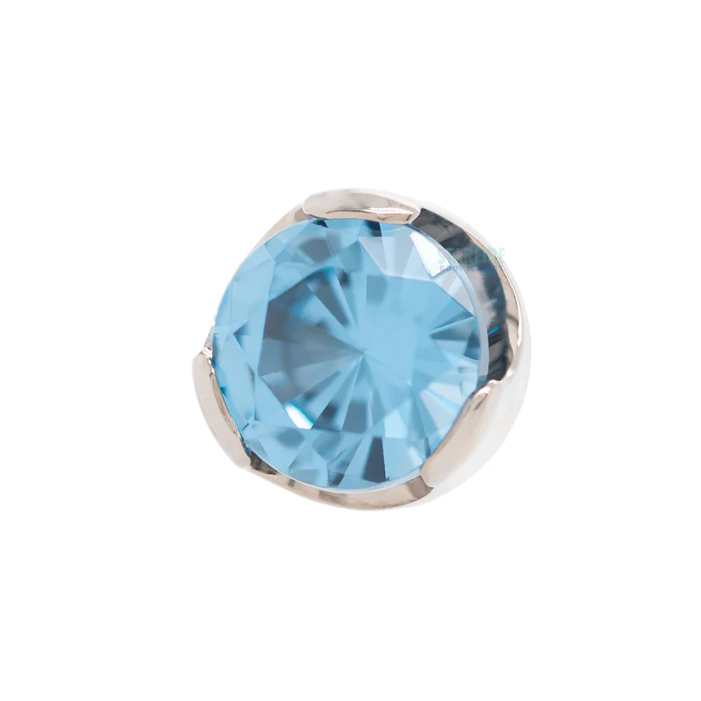 Prong-Set Brilliant Cut Threaded End - Image 11