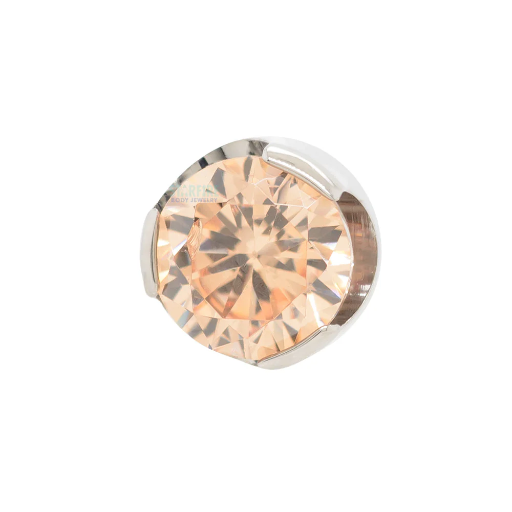 Prong-Set Brilliant Cut Threaded End - Image 12