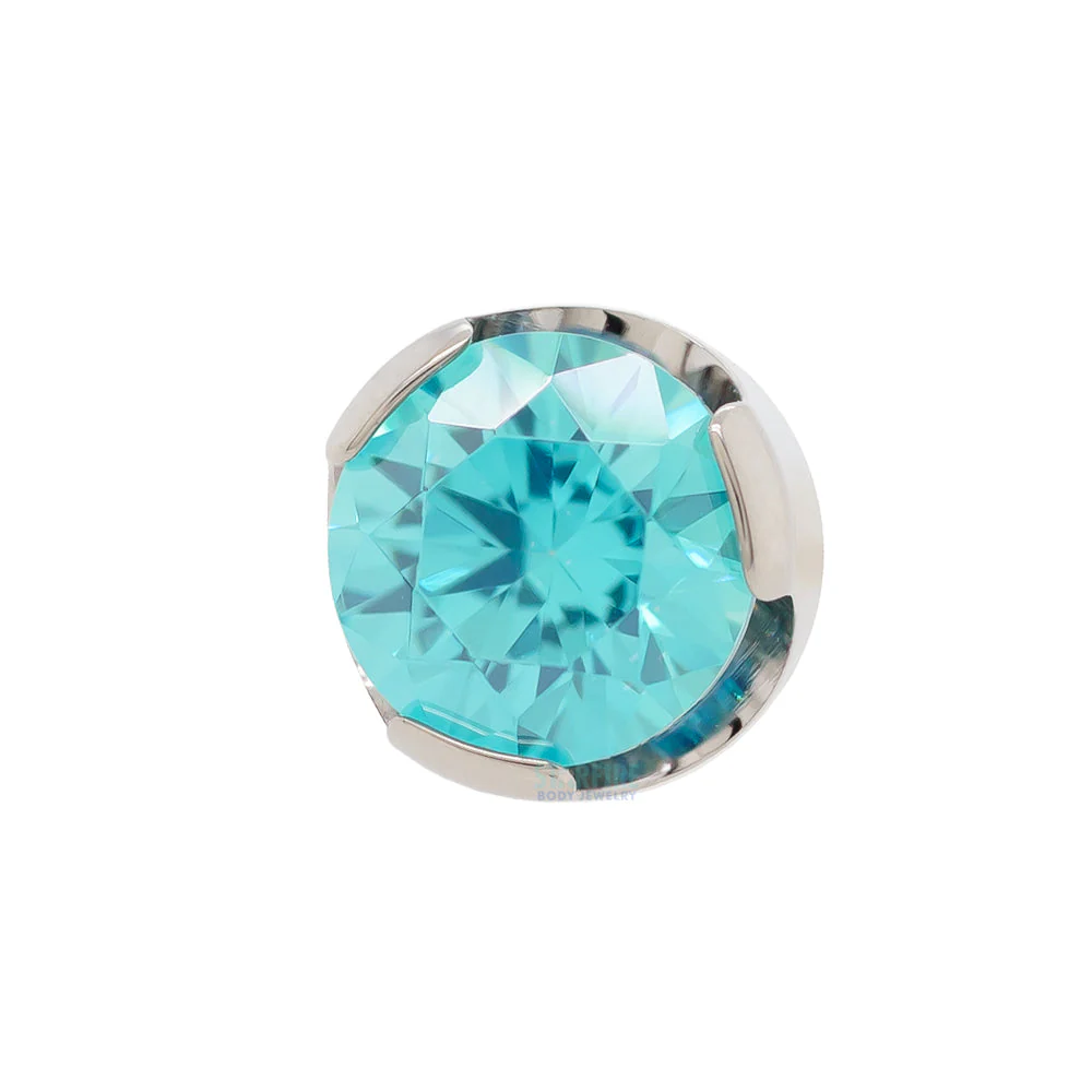 Prong-Set Brilliant Cut Threaded End - Image 18