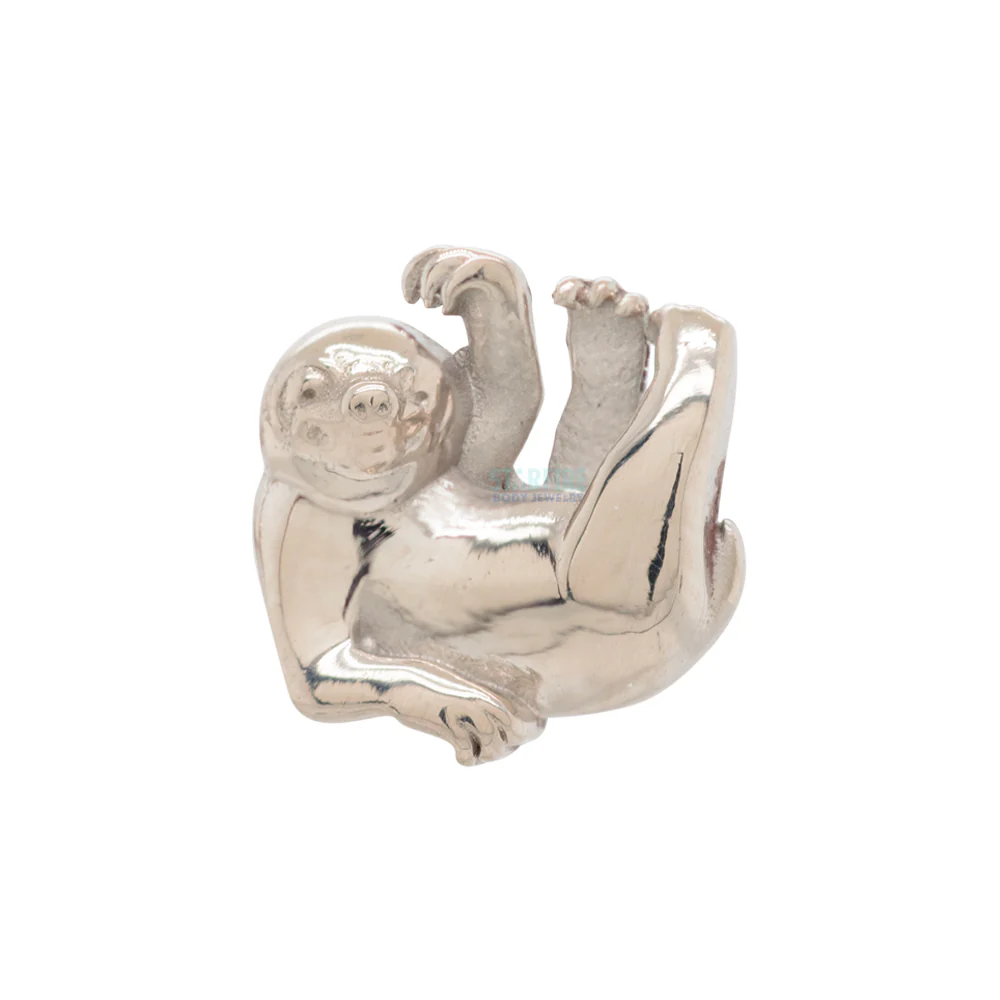 Sloth Threaded End in Gold - Image 3