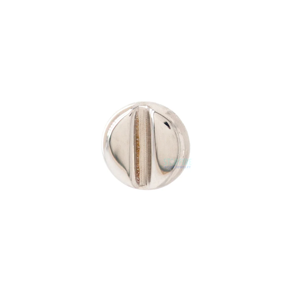 Stainless Steel Flathead Disk Threaded End