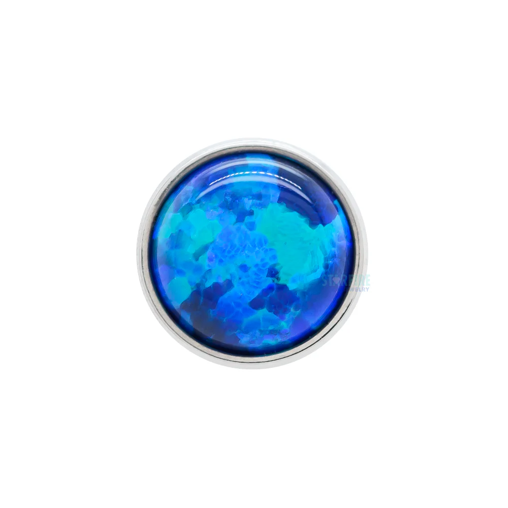 threadless: Bezel-Set Opal Cabochon End - Image 12