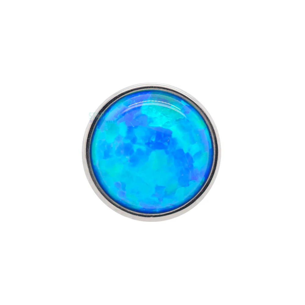 threadless: Bezel-Set Opal Cabochon End - Image 6