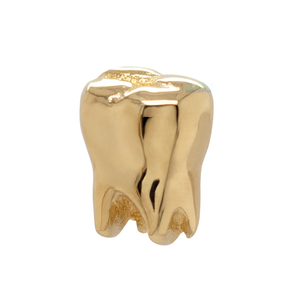 threadless: Tooth End in Gold - Image 2