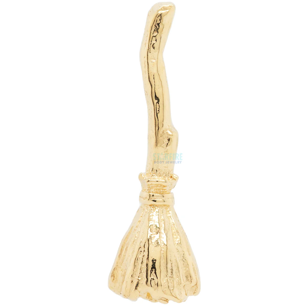 threadless: Witches Broom End in Gold - Image 3