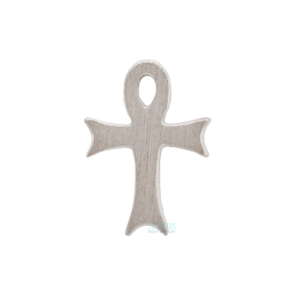 Ankh Threaded End SATIN FINISH in Gold - Image 3