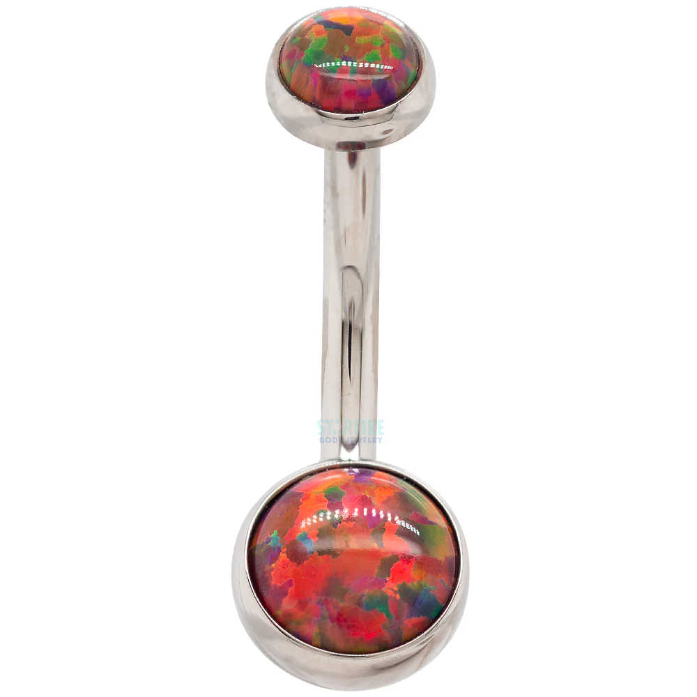 Ball-Set Opal Navel Curve - Image 6