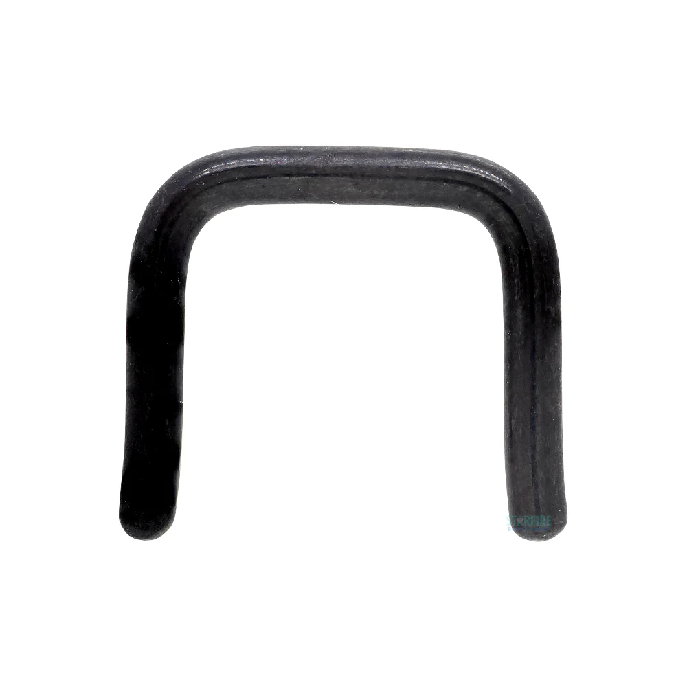 Matte Black Niobium Septum Retainer