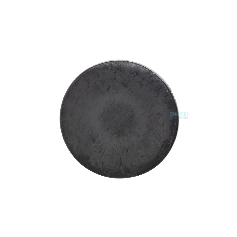 threadless: Matte Disk End in Black Niobium - Image 4