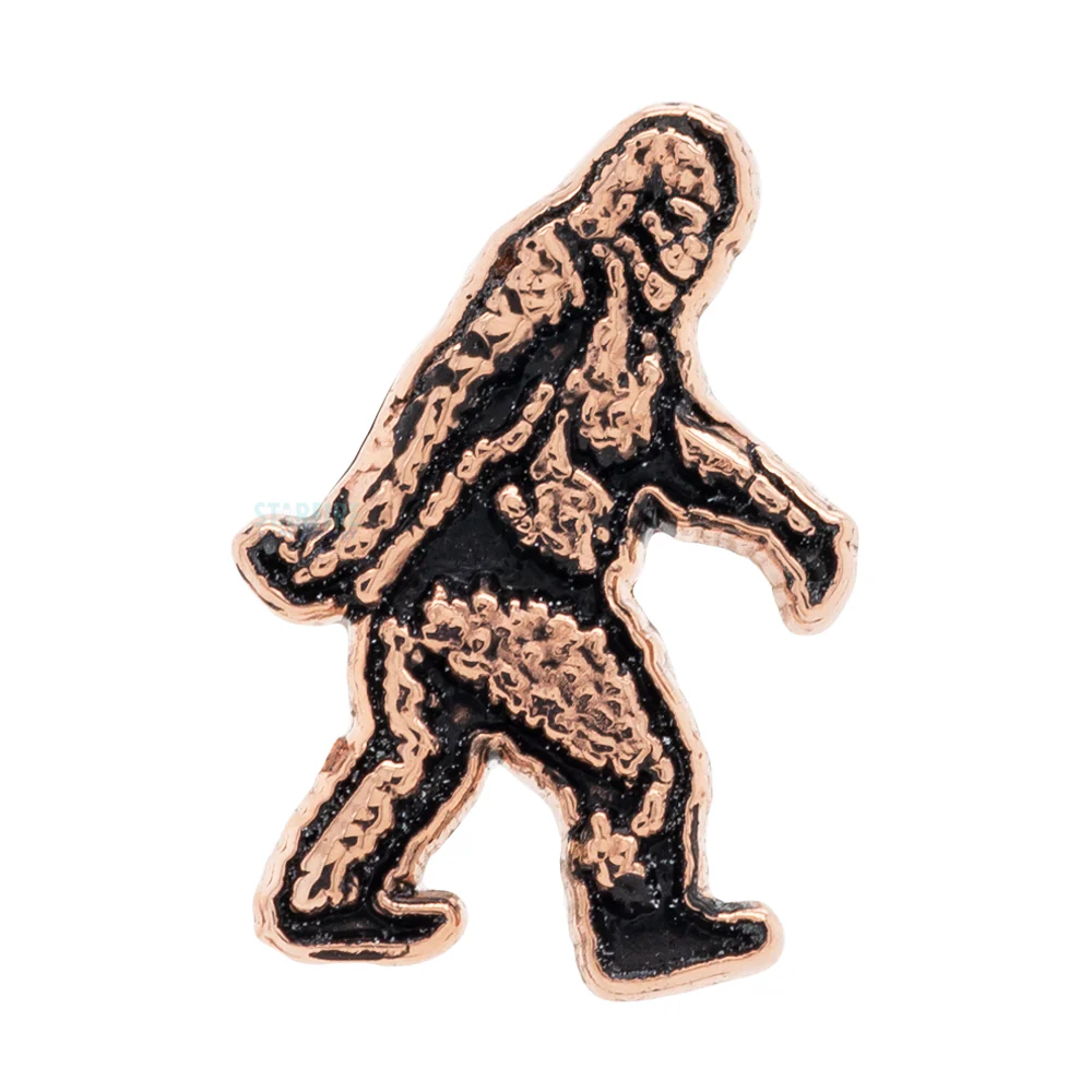 Bigfoot ( aka Sasquatch ) Threaded End in Gold - Image 4