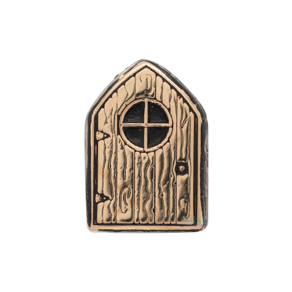 Fairy Door Threaded End in Gold - Image 2
