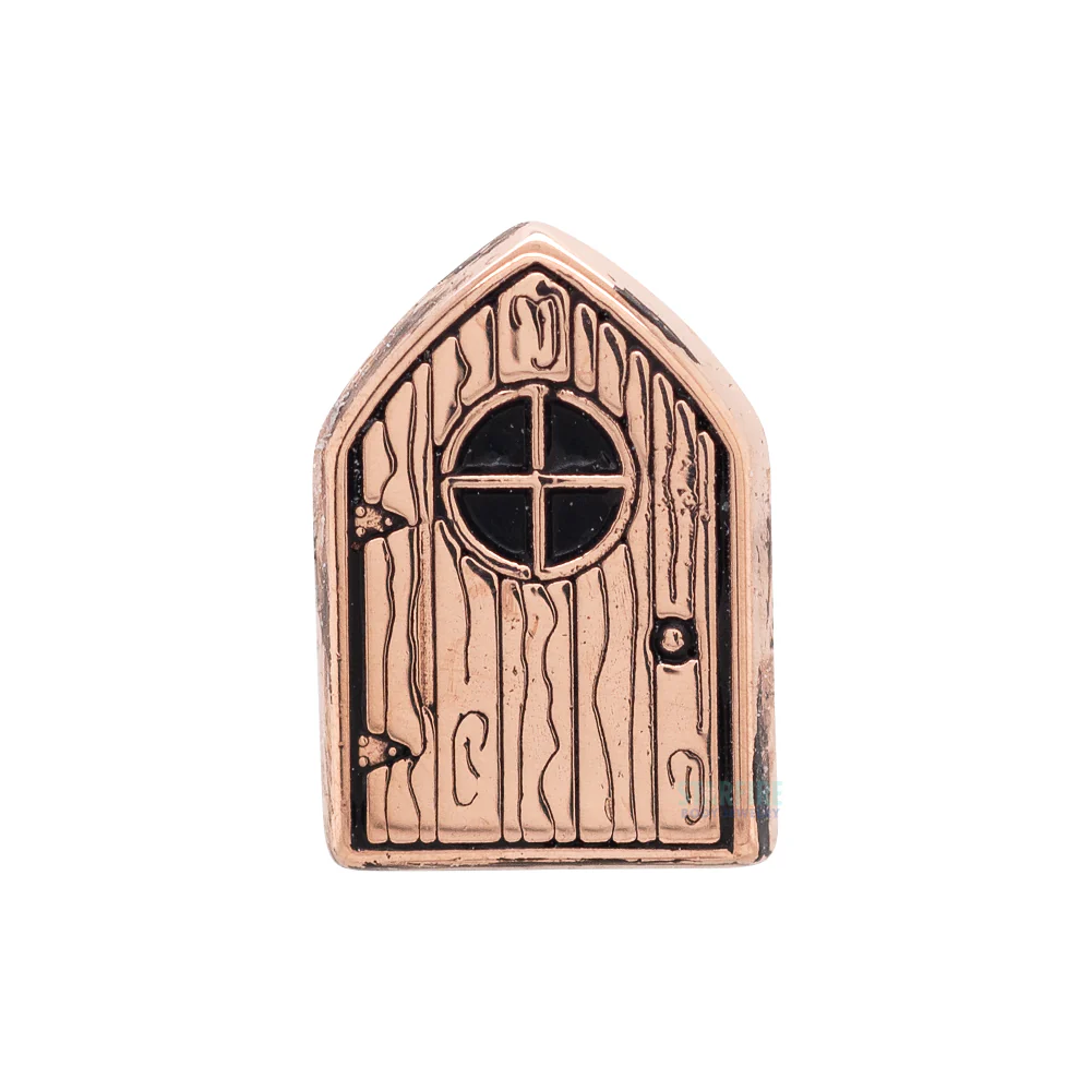 Fairy Door Threaded End in Gold - Image 3