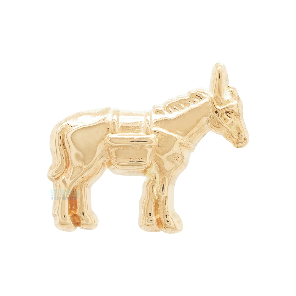 threadless: Donkey End in Gold