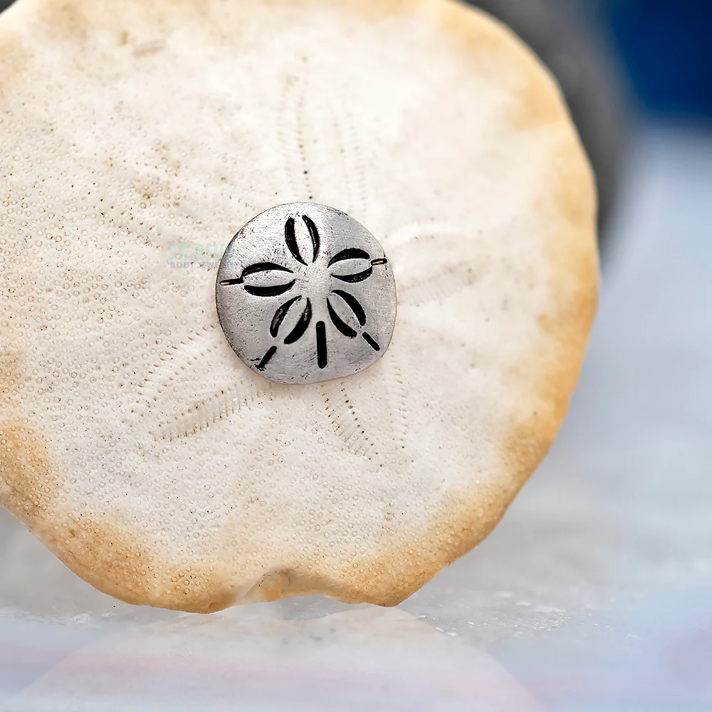 threadless: Sand Dollar End in Gold - Image 2