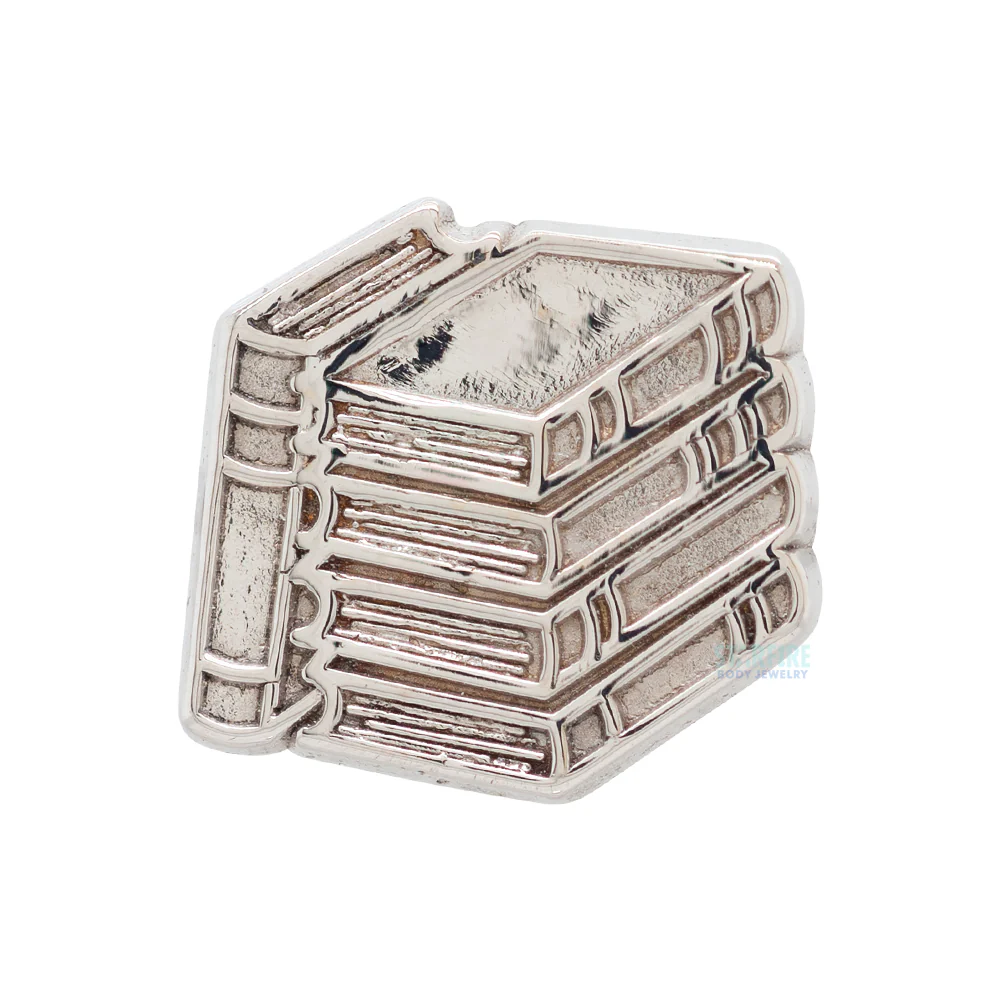 threadless: Stack of Books End in Gold - Image 3