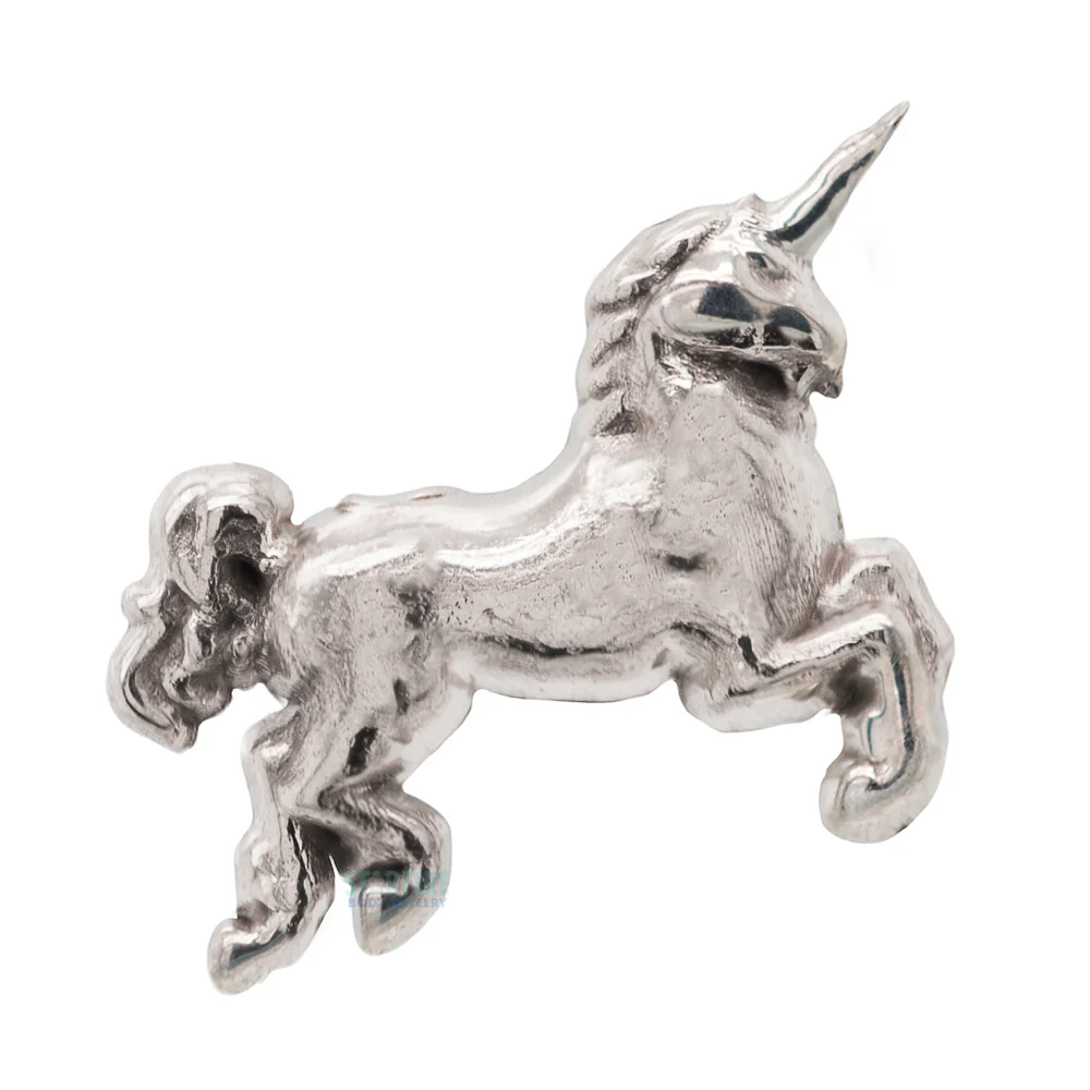 Unicorn Threaded End in Gold - Image 4