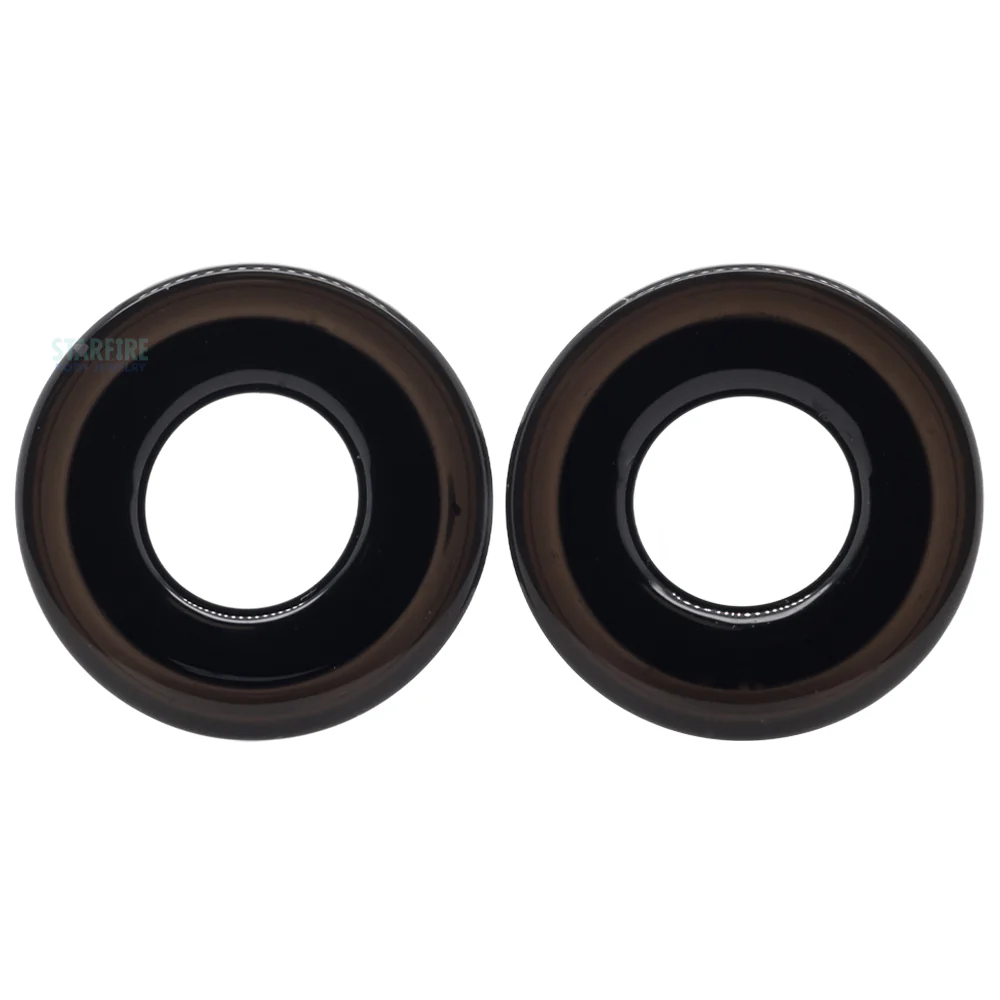 Boro Bullet Holes (glass eyelets) - Black - Image 3