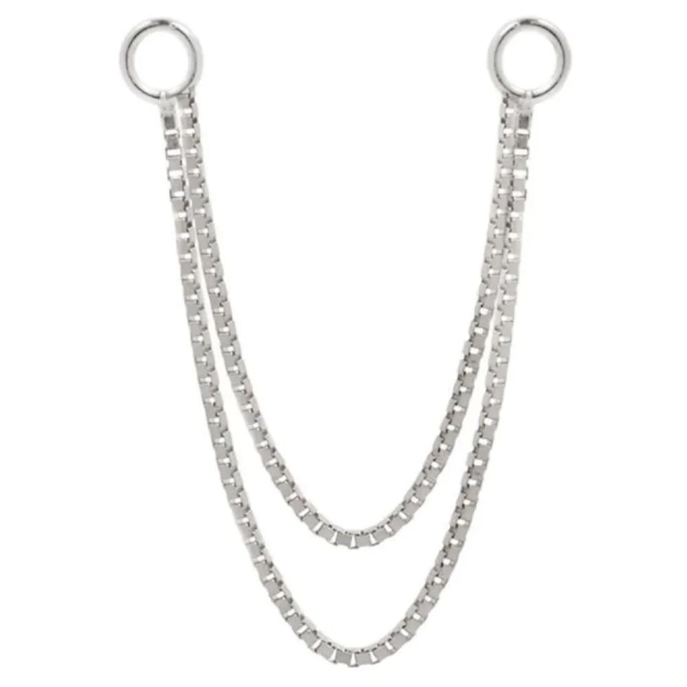Double Box Chain Attachment in Gold - Image 3