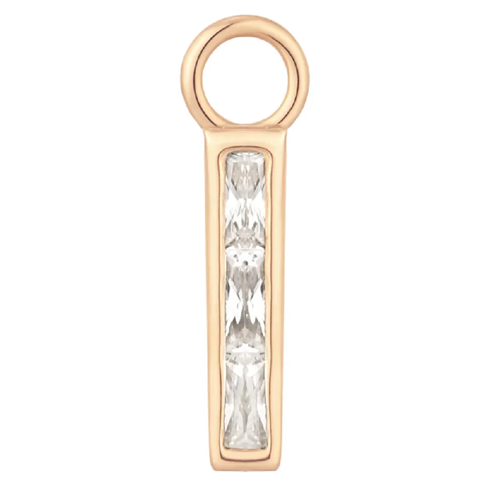 "Invitation" Charm in Gold with CZ's - Image 4