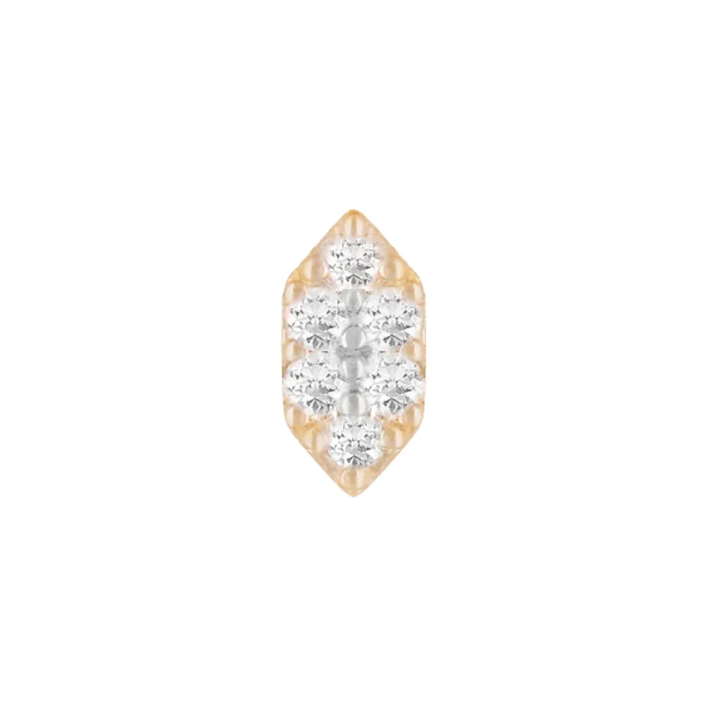 threadless: "Ba$h" End in Gold with Diamonds - Image 3