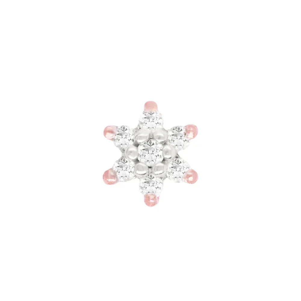 threadless: "Bloom" End in Gold with Diamonds - Image 4
