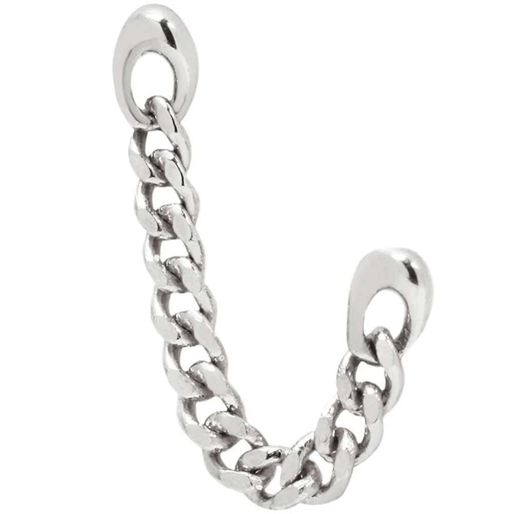 threadless: "Gold Drip" Chain Dual Pin End in Gold - Image 3