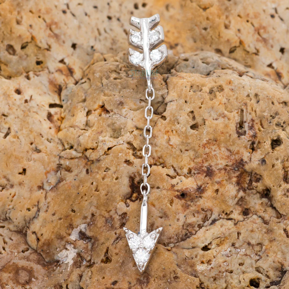 threadless: "Merida" Chain End in Gold with CZ's - Image 2