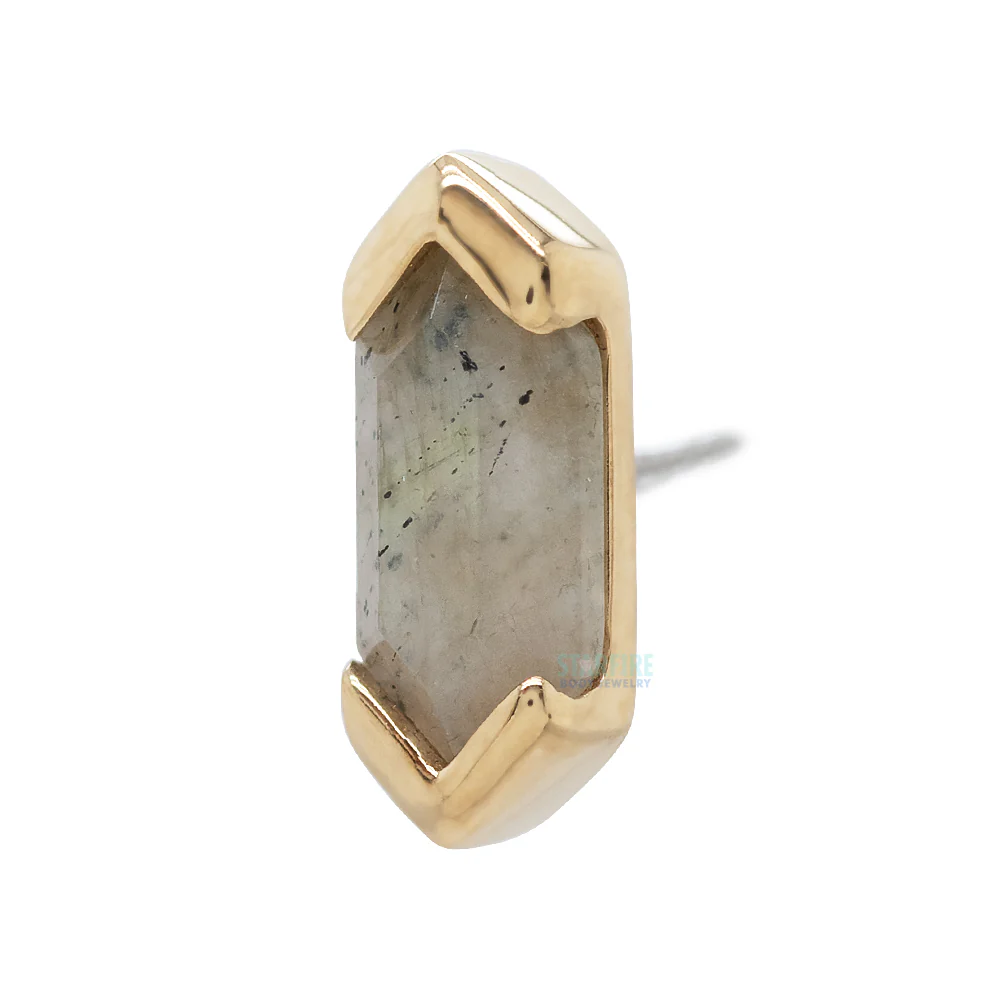 threadless: "Mystic" End in Gold with Labradorite - Image 3