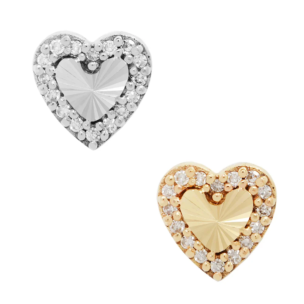 threadless: "Rebel Heart" End in Gold with Diamonds
