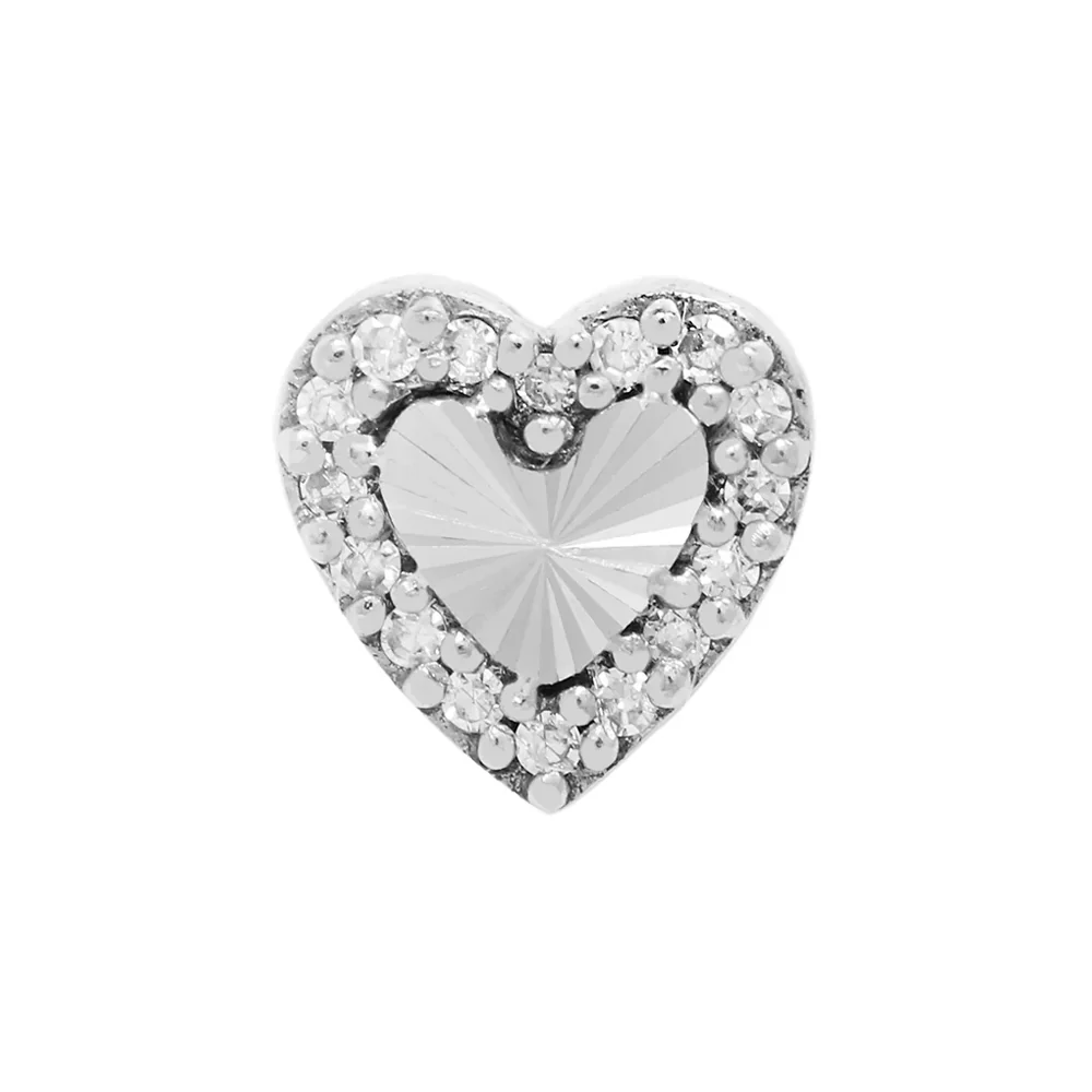 threadless: "Rebel Heart" End in Gold with Diamonds - Image 3