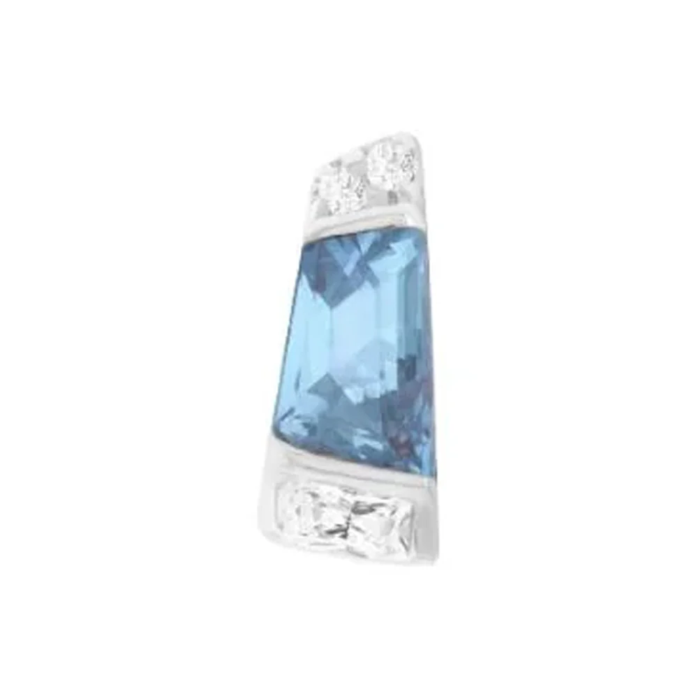 threadless: "Saboteur" End in Gold with London Blue Topaz & CZ's - Image 3