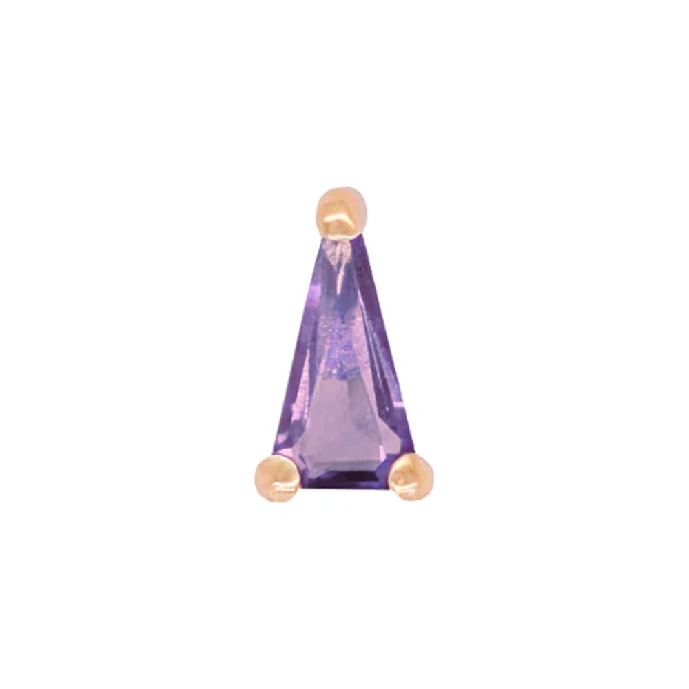 threadless: "Seek" End in Gold with Amethyst