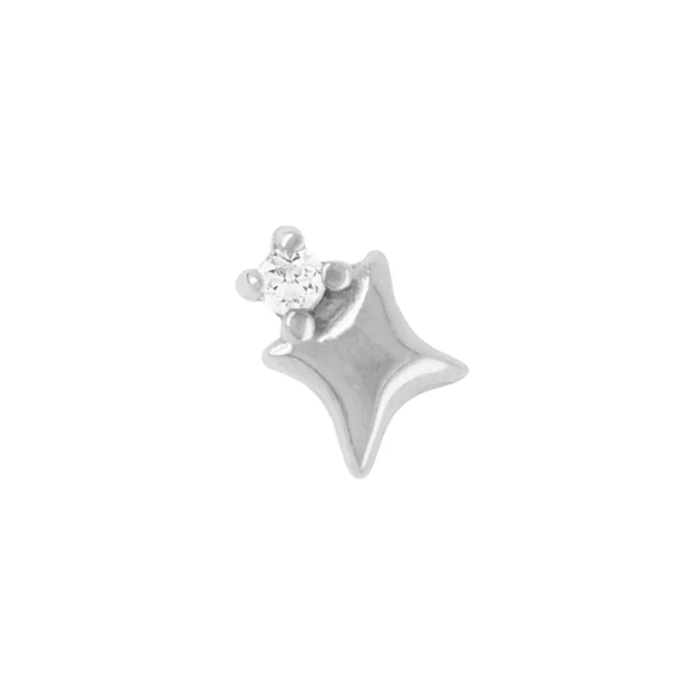 threadless: "Star Stuff" End in Gold with Diamond - Image 4