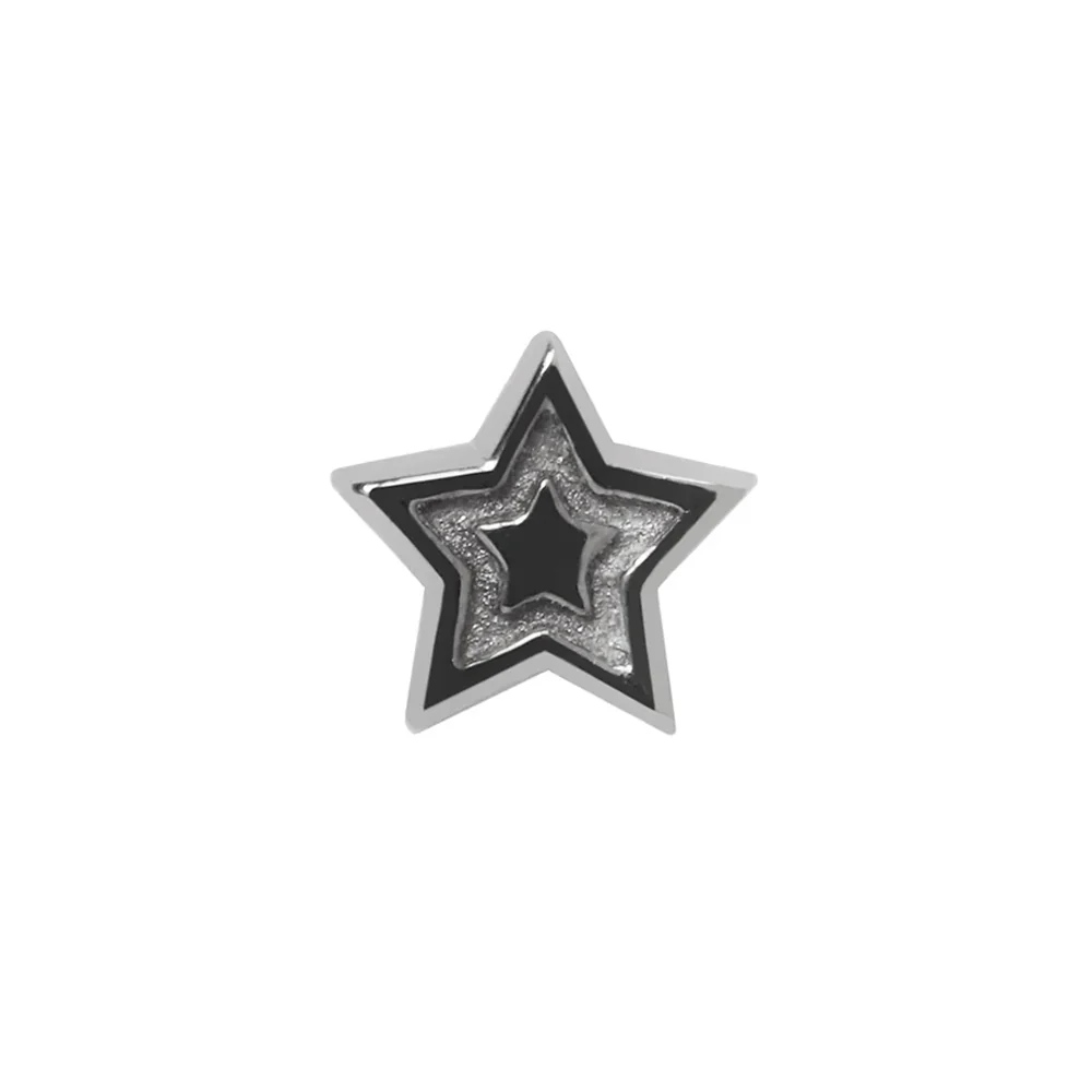 threadless: "Starstruck" End in Black Rhodium - Gold - Image 2
