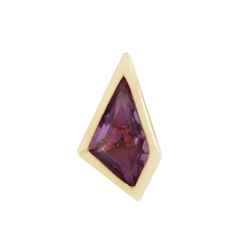 threadless: "Transcend" End in Gold with Amethyst - Image 2