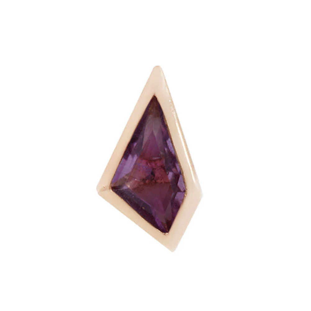threadless: "Transcend" End in Gold with Amethyst - Image 4